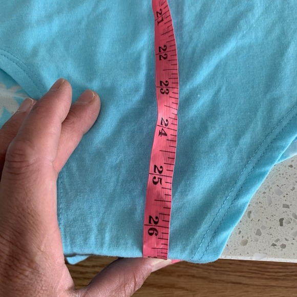 Disney Lilo and Stitch Tank Top, Sleeveless, Blue, Tie in Front. Sz XL Women's - Picture 7 of 7